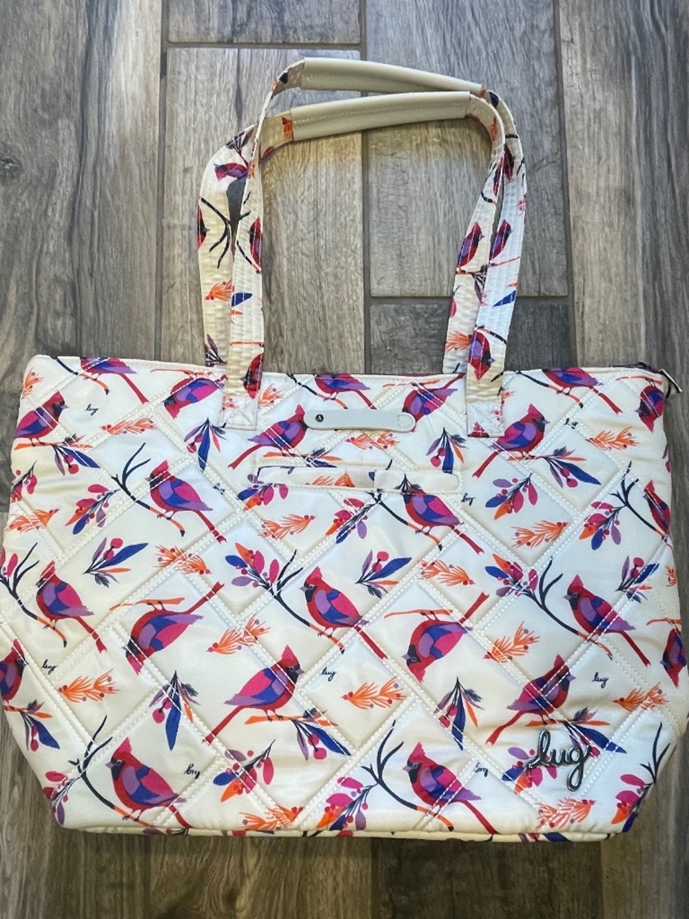 Lug Skyliner Cardinals and Cream